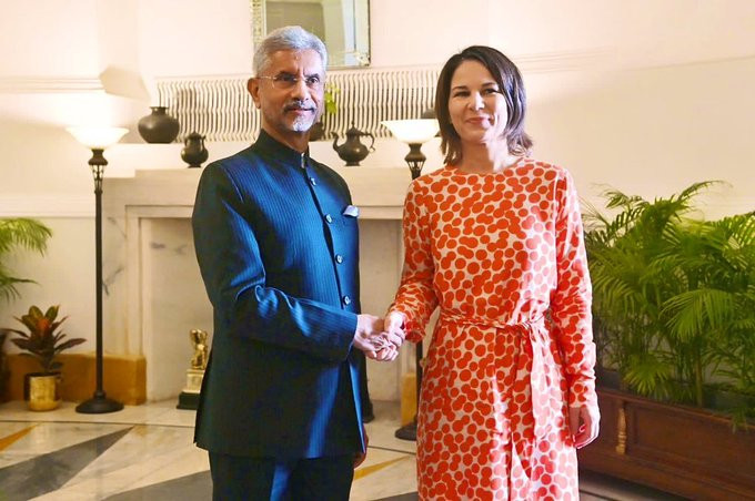 S Jaishankar meets German Foreign Minister