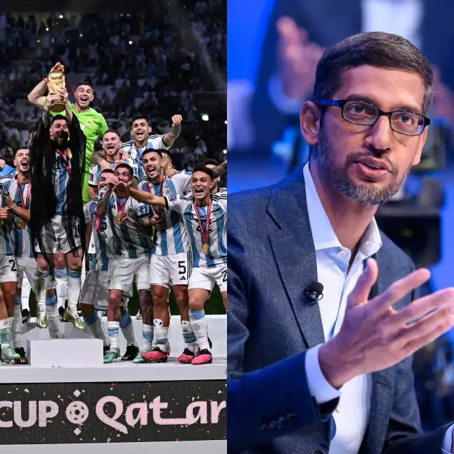 Not only Messi-Mbappe broke the record but also Google