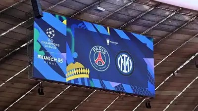 Inter Milan will take on PSG in the Champions League final
