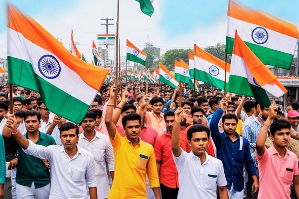 Tiranga Yatra  in Ranchi