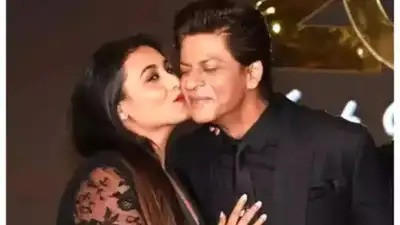 Shah Rukh Khan and Rani Mukherjee