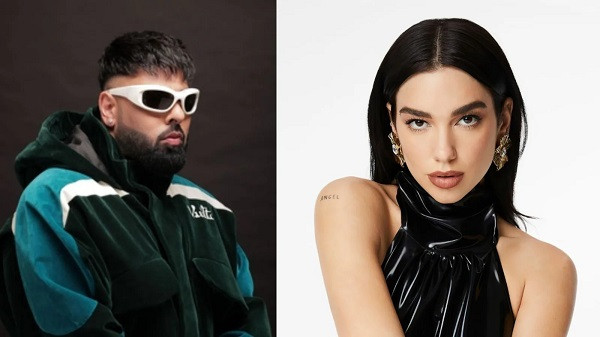 Indian rapper Badshah &  Albanian singer and songwriter Dua Lipa