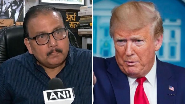 RJD MP Manoj jha on Donald Trump
