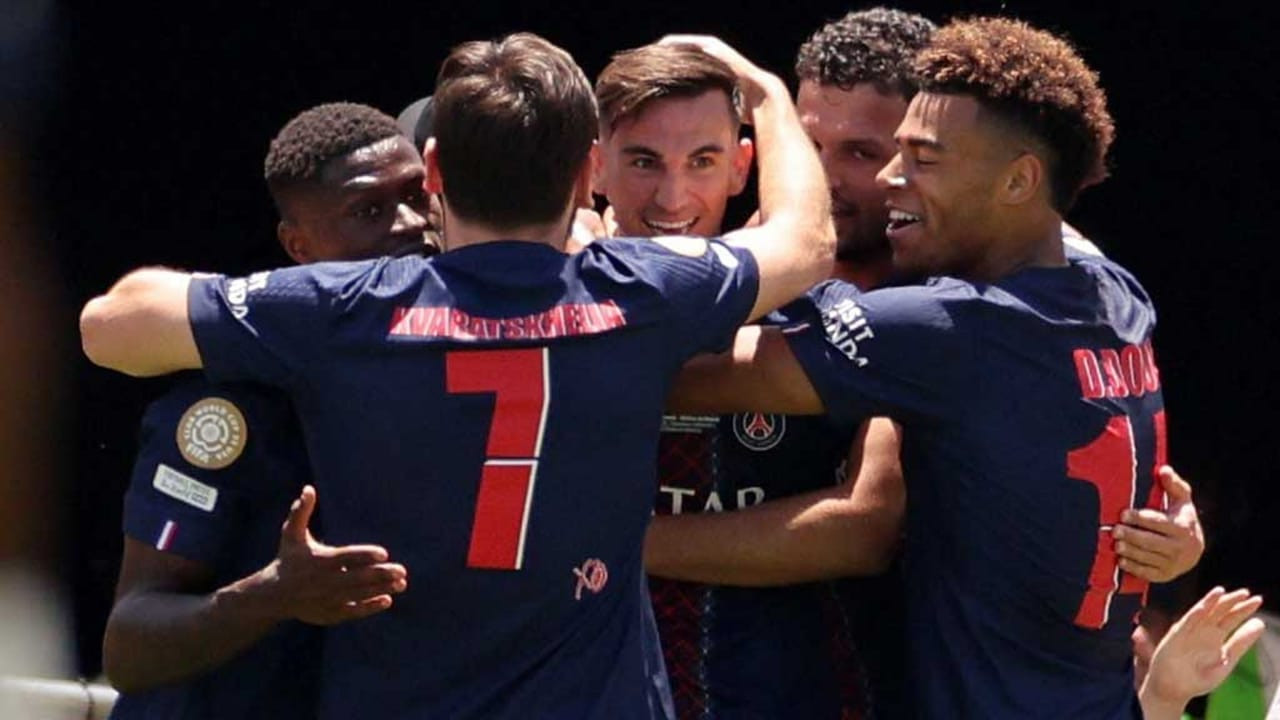 PSG beat Atletico in first match
