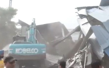Chandigarh demolition drive