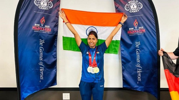Bihar Archer Sapna Kumari Wins Triple Medal Haul at World Police Games