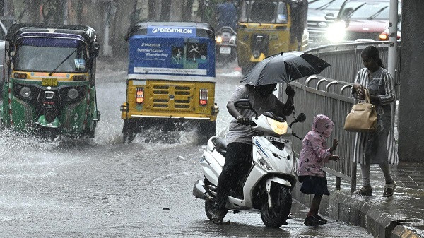 Heavy rainfall in  Jharkhand