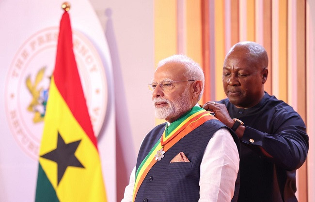 PM Modi Ghana honour