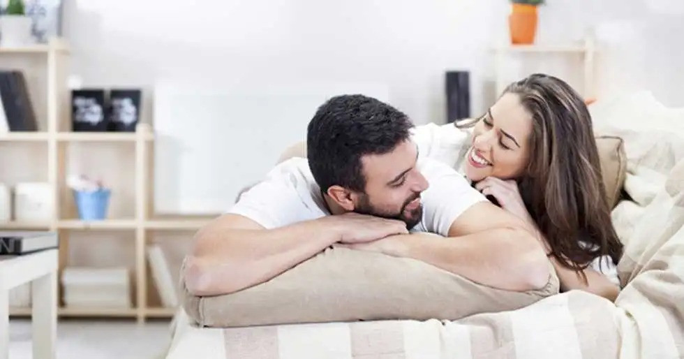 A Romantic Scene with a Couple