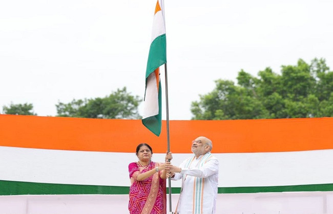 Amit Shah Har Ghar Tiranga message