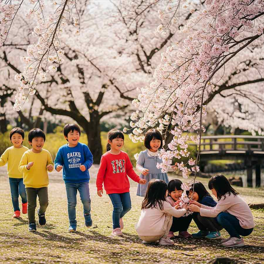 Flowering teaches life
