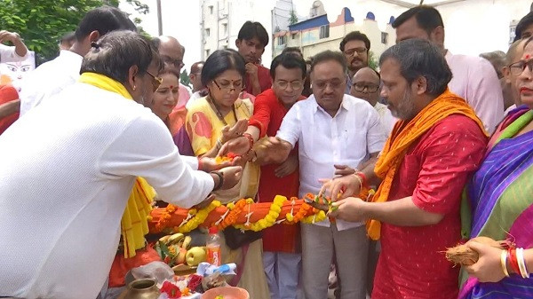 BJP Khuti Puja 2026 elections