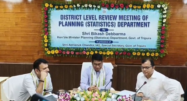 District-wise review meeting