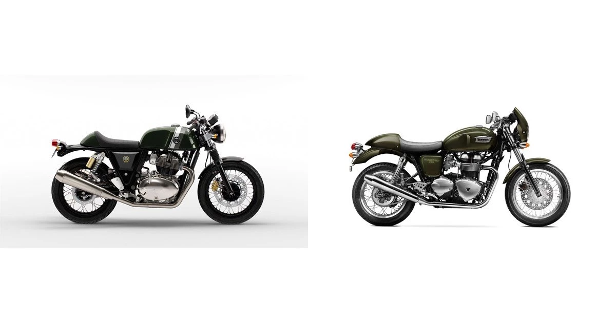 Triumph Thruxton 400 vs Continental GT 650