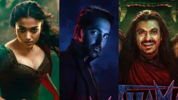 Rashmika Mandanna, Ayushmann Khurrana in stills from Thama teaser