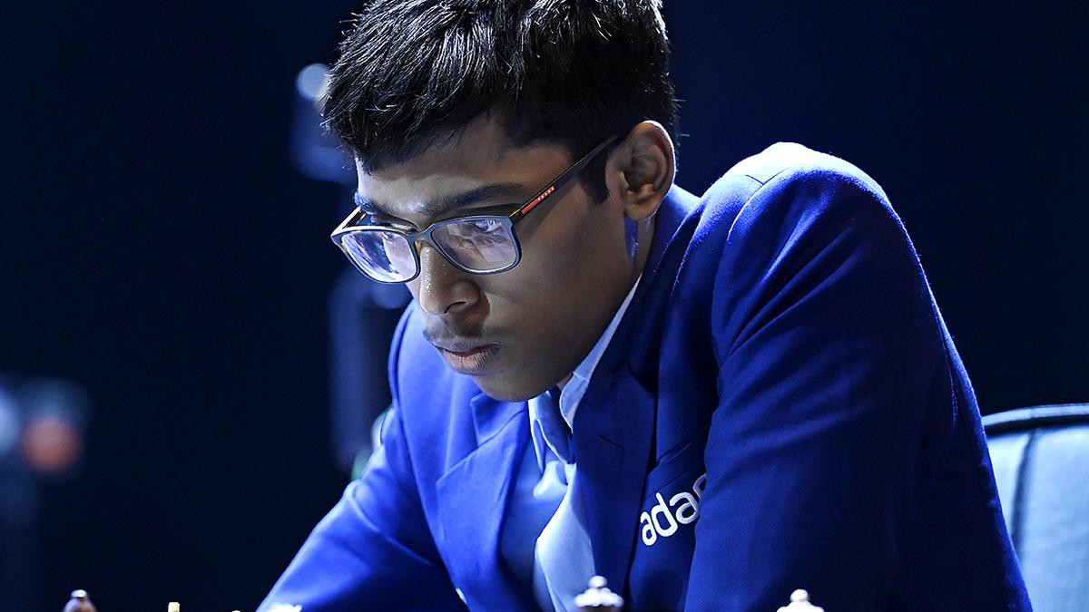 Indian Grandmaster R. Praggnanandhaa