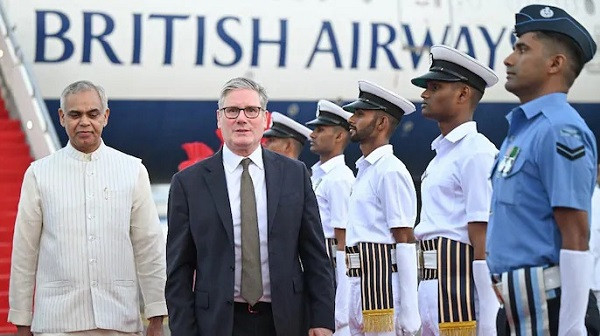 British Prime Minister Keir Starmer India visit