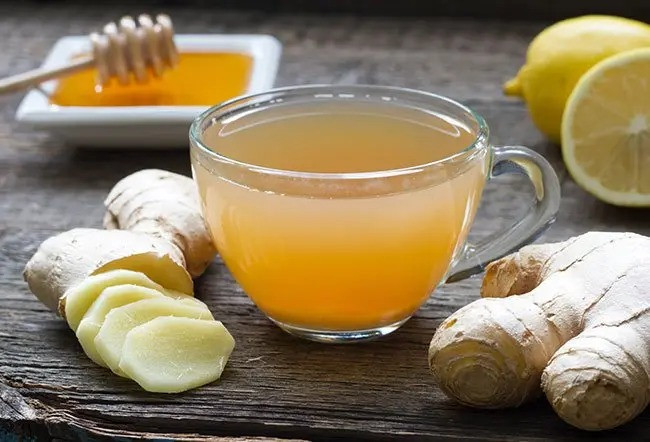 Ginger-Lemon-Honey Detox Drink