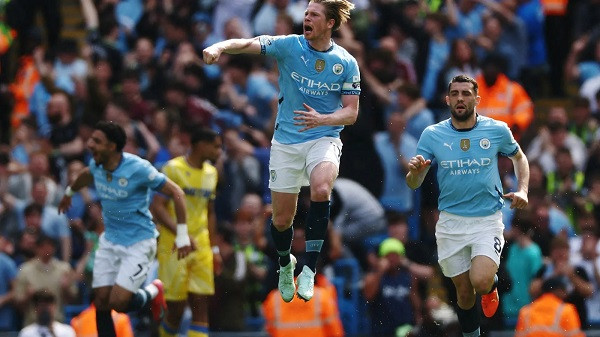 Crystal Palace 0-3 Man City