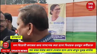 Humayun Kabir Suspended