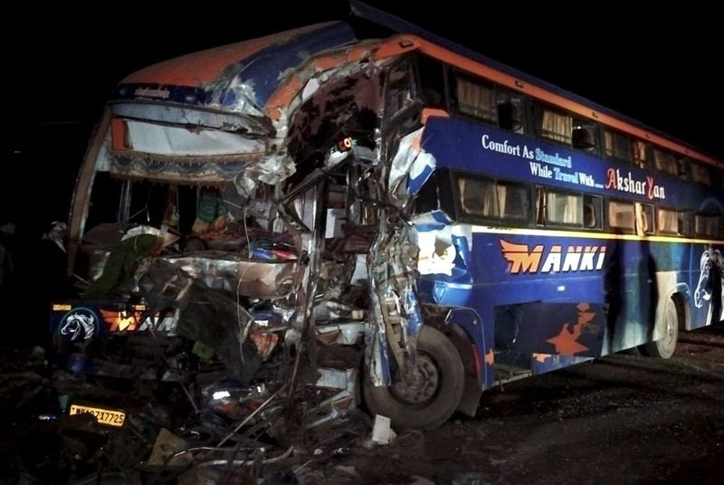 Rajasthan Sikar bus accident