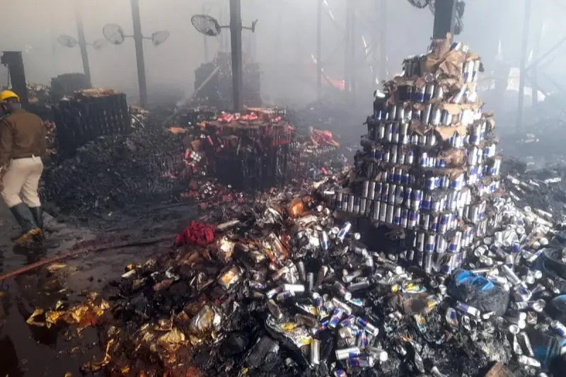 Fire at Momo Factory