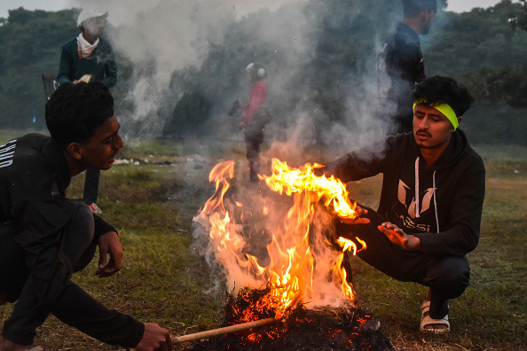 Kashmir Gripped by Cold Wave