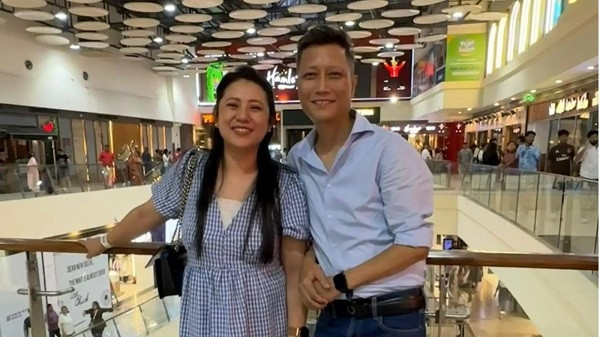 Prashant Tamang  AND His wife Martha Aley