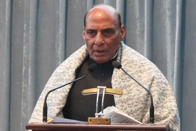 Defence Minister Rajnath Singh