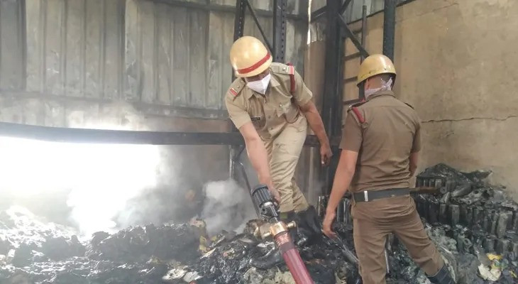 Anandapur Nazirabad Fire