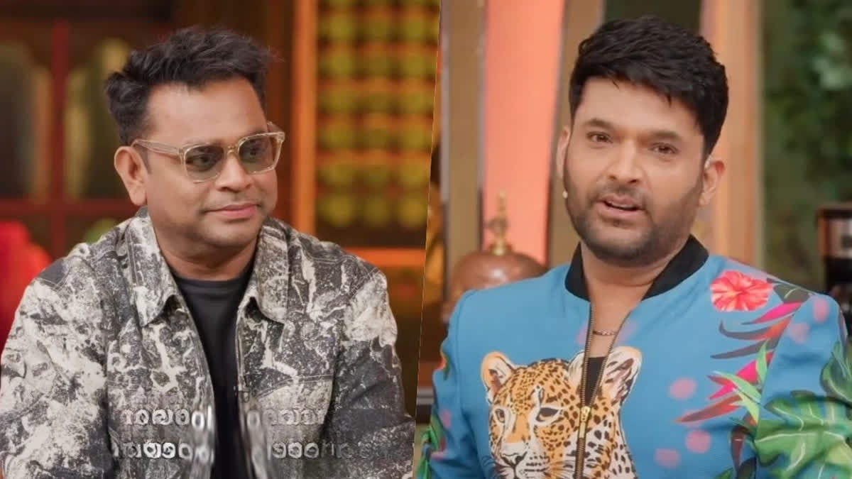 AR Rahman was all smiles as Kapil Sharma pulled his leg on the Netflix show