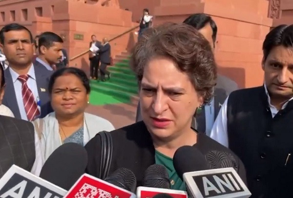 Congress MP Priyanka Gandhi