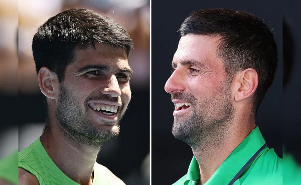 Novak Djokovic vs Carlos Alcaraz;Australian Open 2026