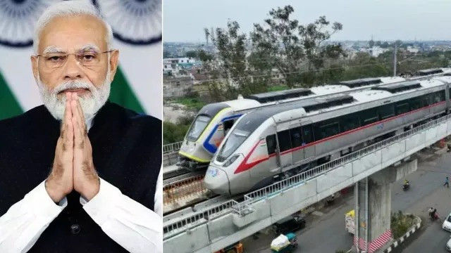 Prime Minister Narendra Modi to flag off Meerut Metro and Namo Bharat Train tomorrow