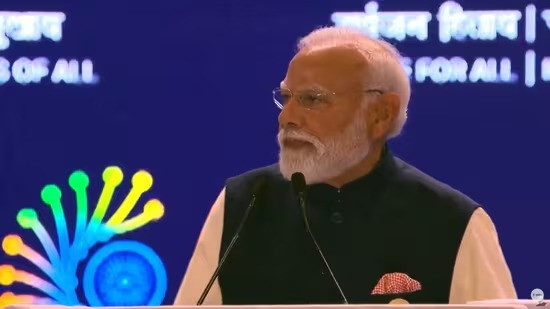 Prime Minister Narendra Modi addressing India AI Impact Summit 2026