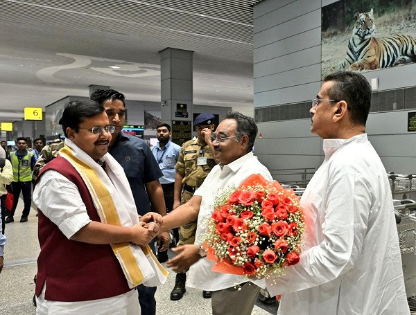 BJP National President Nitin Nabin arrived in Kolkata