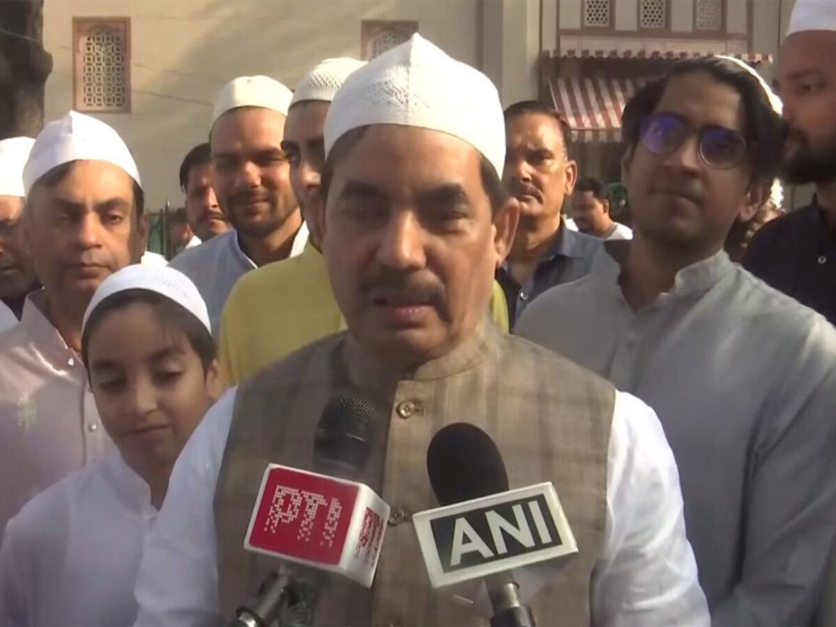 BJP spokesperson Syed Shahnawaz Hussain