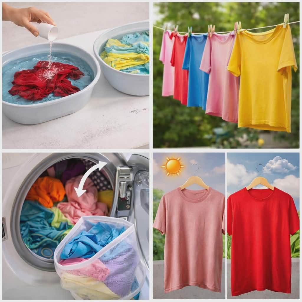 Colorful Clothes Laundry Care