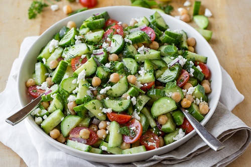 Healthy Cucumber Salad