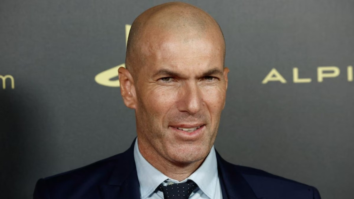 French football icon Zinedine Zidane