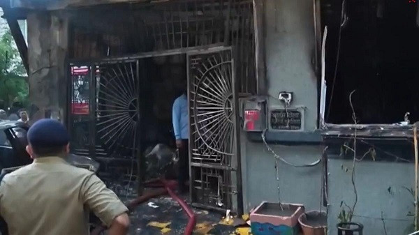 A pre-dawn house fire in Indore killed 8 people