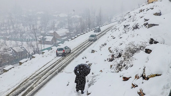 North India Snowfall