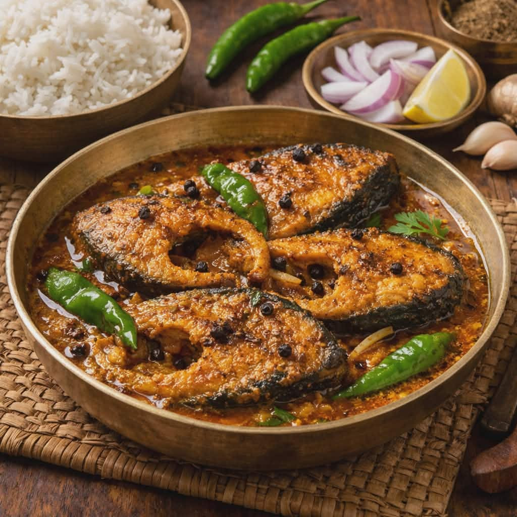 Spicy Katla Fish Recipe