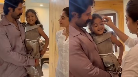 Vijay Deverakonda and Rashmika Mandanna made good on their promise and met their little fan
