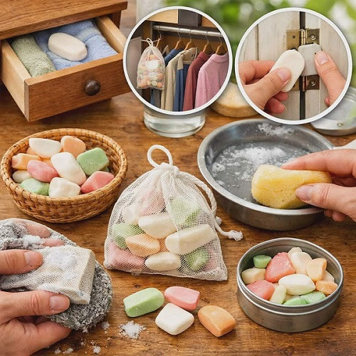 Soap Recycling Household Hacks