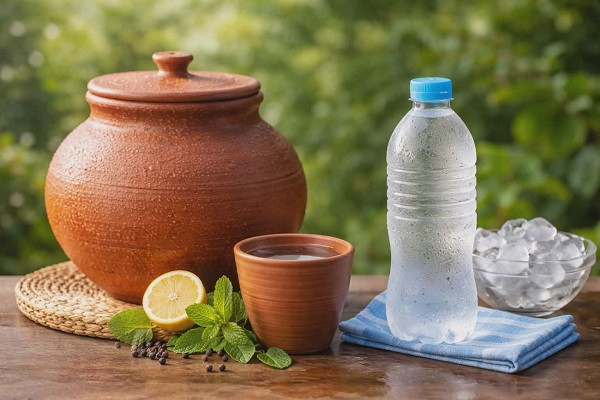 Natural Cooling Water Clay Pot