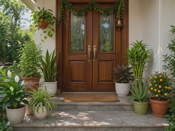 Lucky Plants For Home Entrance