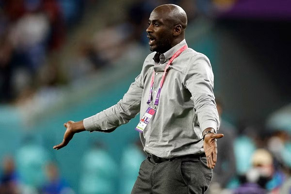 Ghana head coach Otto Addo