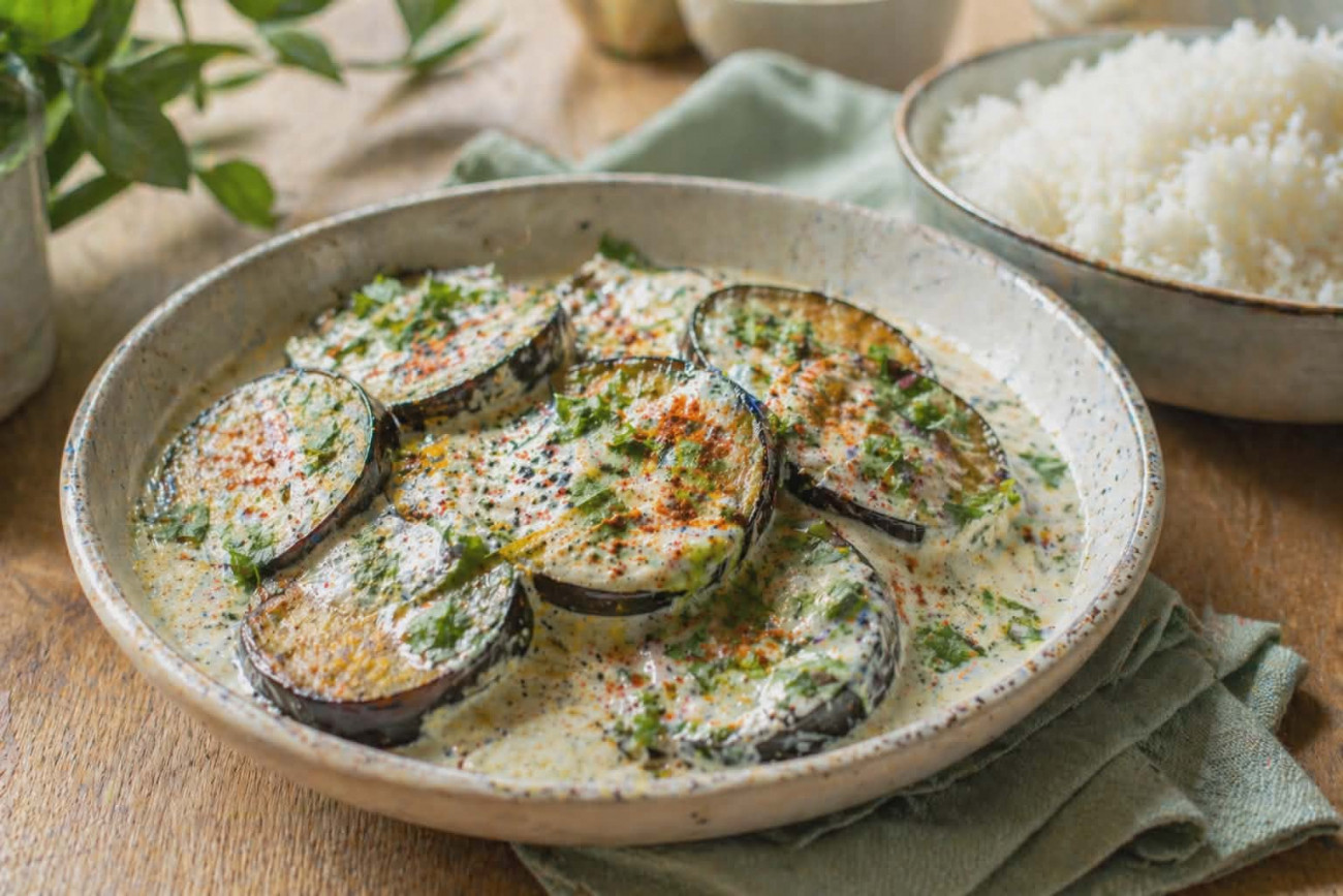 Dahi Baingan Recipe
