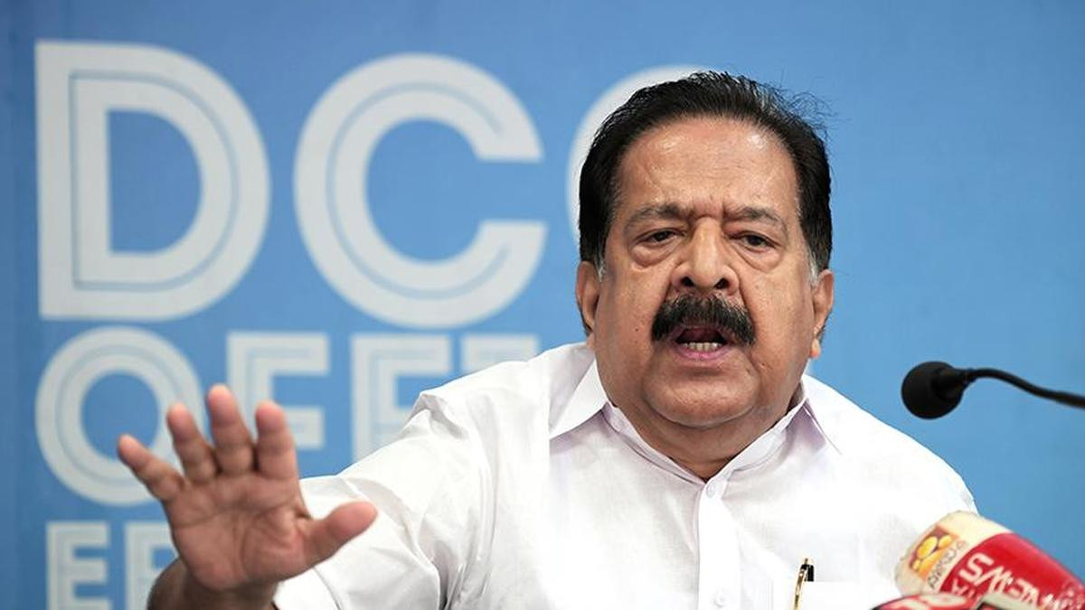 Congress leader Ramesh Chennithala